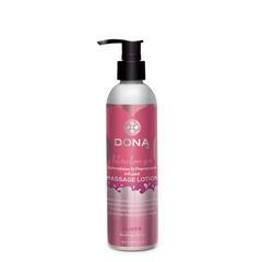 Dona - lotion de massages flirty blushing berry pas cher