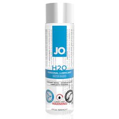 Lubrifiants réchauffant système jo h2o - 120 ml pas cher